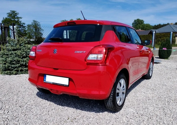 Suzuki Swift cena 43950 przebieg: 44632, rok produkcji 2017 z Wieleń małe 154